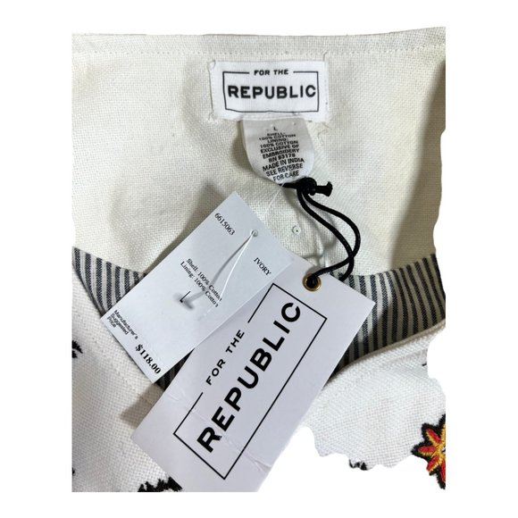 NWT For‎ The Republic Embroidered Blazer - Picture 4 of 7